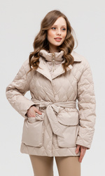 Kurtka  puchowa Tuffoni Light Beige S-36