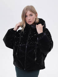 Kurtka Black Oversize G21004 TUFFONI