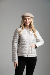 Tuffoni wiosenna kurteczka szaro beżowa M